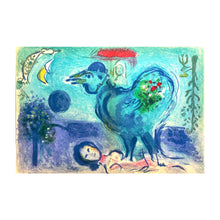 Load image into Gallery viewer, CHAGALL MARC, Paysage au coq, 1958