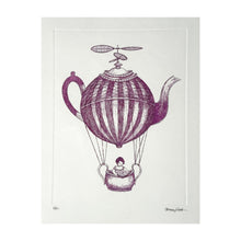 Load image into Gallery viewer, CASETTA ELEONORA, Soaring in the air (magenta), 2018