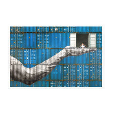 Load image into Gallery viewer, JR, Ballerina in containers, on the edge, le Havre, France, 2023