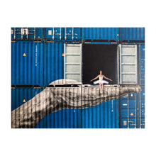 Load image into Gallery viewer, JR, Ballerina in containers, on the edge, le Havre, France, 2023