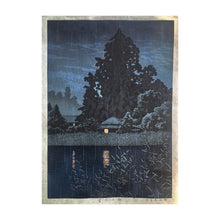 Load image into Gallery viewer, HASUI KAWASE, Rain at Ōmiya, (Ame no Ōmiya), 1930