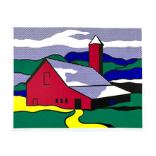 Load image into Gallery viewer, LICHTENSTEIN ROY Red Barn II, 1989