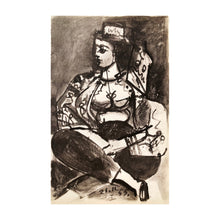 Carica l&#39;immagine nel visualizzatore di Gallery, PICASSO PABLO, Carnet de la californie tav. XV, 1955
