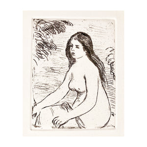 RENOIR PIERRE AUGUSTE, Femme nue assise, 1906