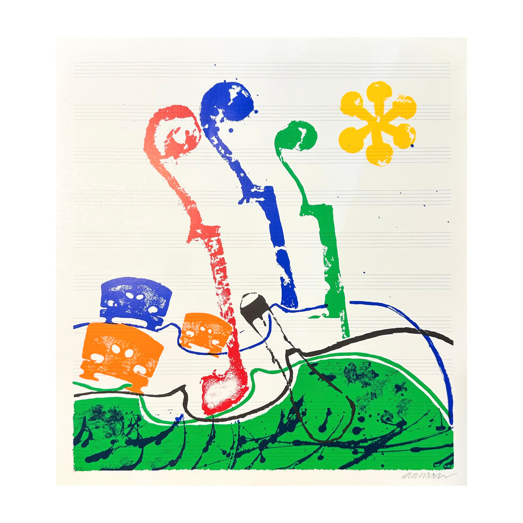 ARMAN, Trois Chevalets, 1987