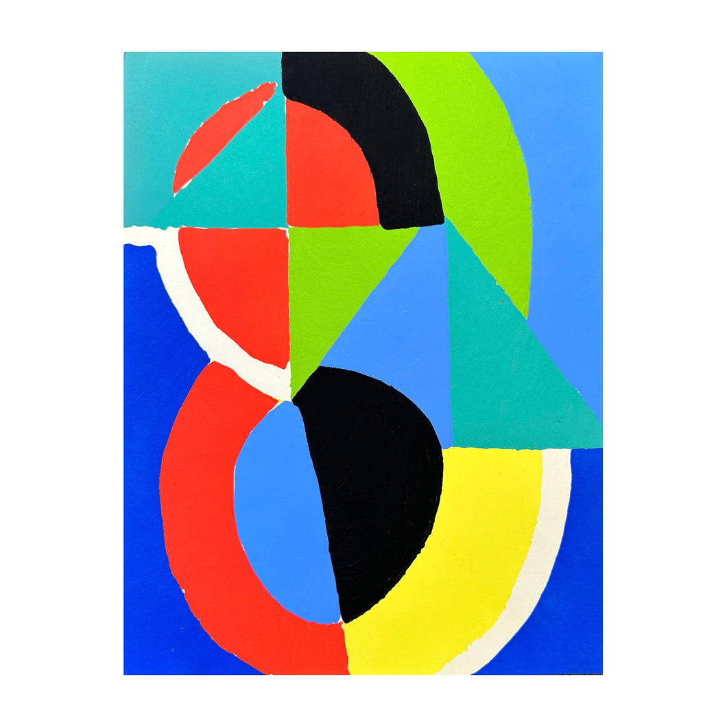 DELAUNAY SONIA, Rythme couleurs, 1956