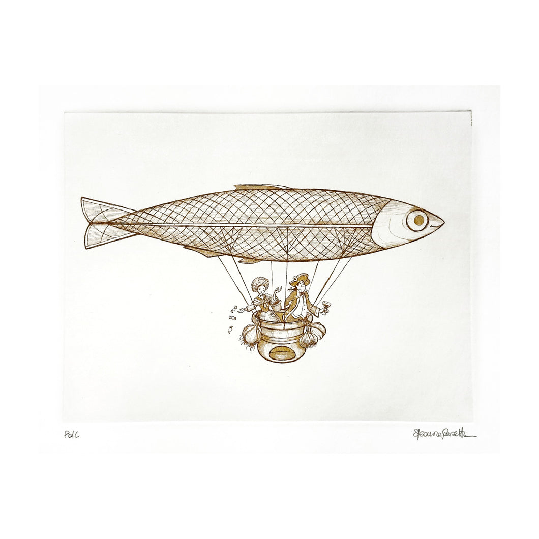 CASETTA ELEONORA, Flying Bagna caoda, 2024