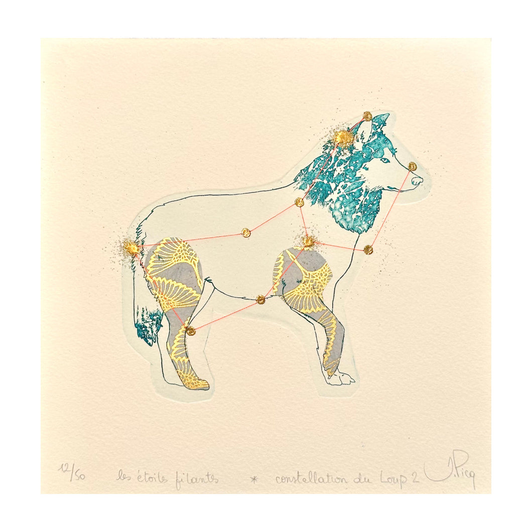 PICQ JEANNE, Les étoiles filants - Constellation du Loup n. 2, 2023