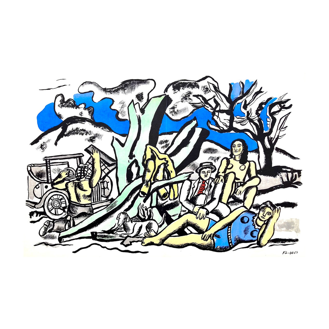 LÉGER FERNAND, La partie de campagne, 1951