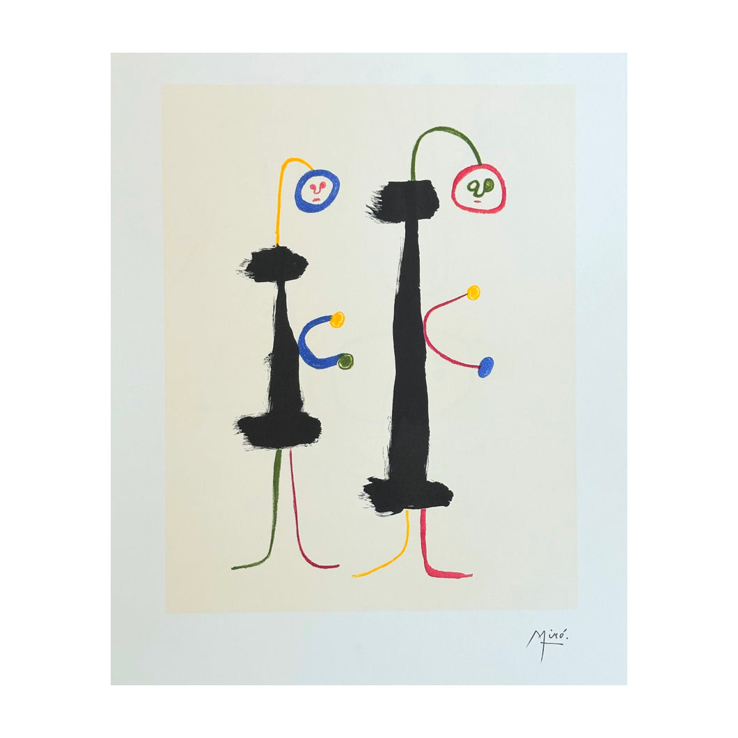MIRÓ JOAN, Parler seul, 1948