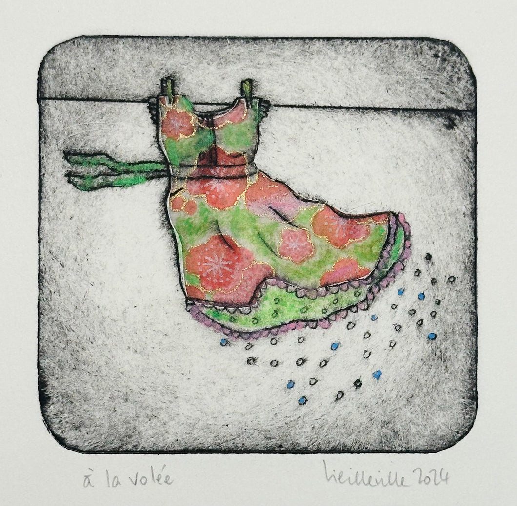 VIEILLEVILLE NATHALIE, À la volée, 2024