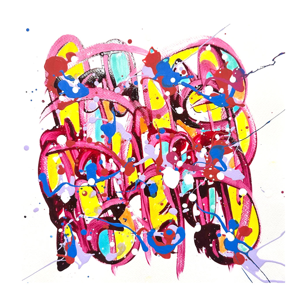 RIME STÉPHANE, NoName (fucsia), 2018
