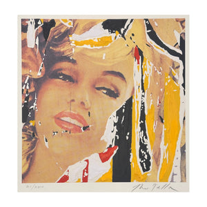 ROTELLA MIMMO, Marilyn (dalla serie I volti) n.3, 1997