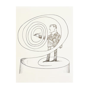 STEINBERG SAUL, Selfportrait n. 1, 1966
