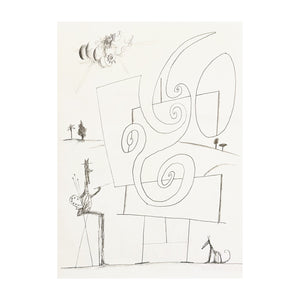 STEINBERG SAUL, Selfportrait n. 2, 1966