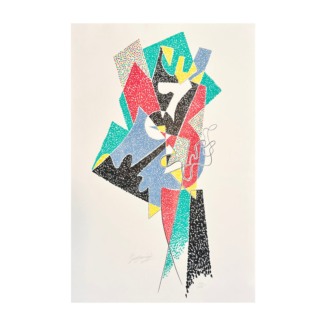 SEVERINI GINO, Composition, 1956