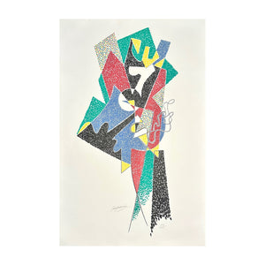 SEVERINI GINO, Composizione, 1956