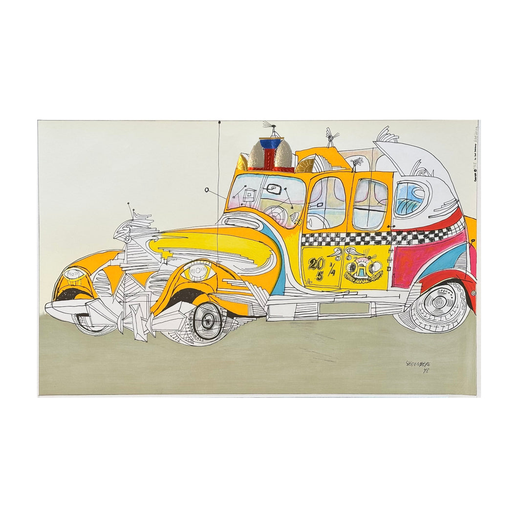 STEINBERG SAUL, My car, 1977