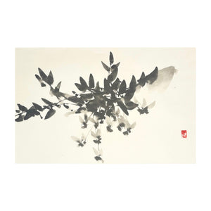ROBERTO NECCO, Sumi-e, Incontrare le viole, 2025