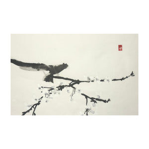 ROBERTO NECCO, Sumi-e, Primavera, 2025