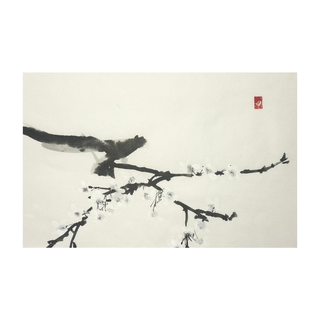 ROBERTO NECCO, Sumi-e, Primavera, 2025