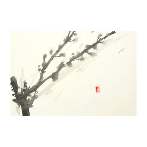 ROBERTO NECCO, Sumi-e, Verso il cielo, 2024