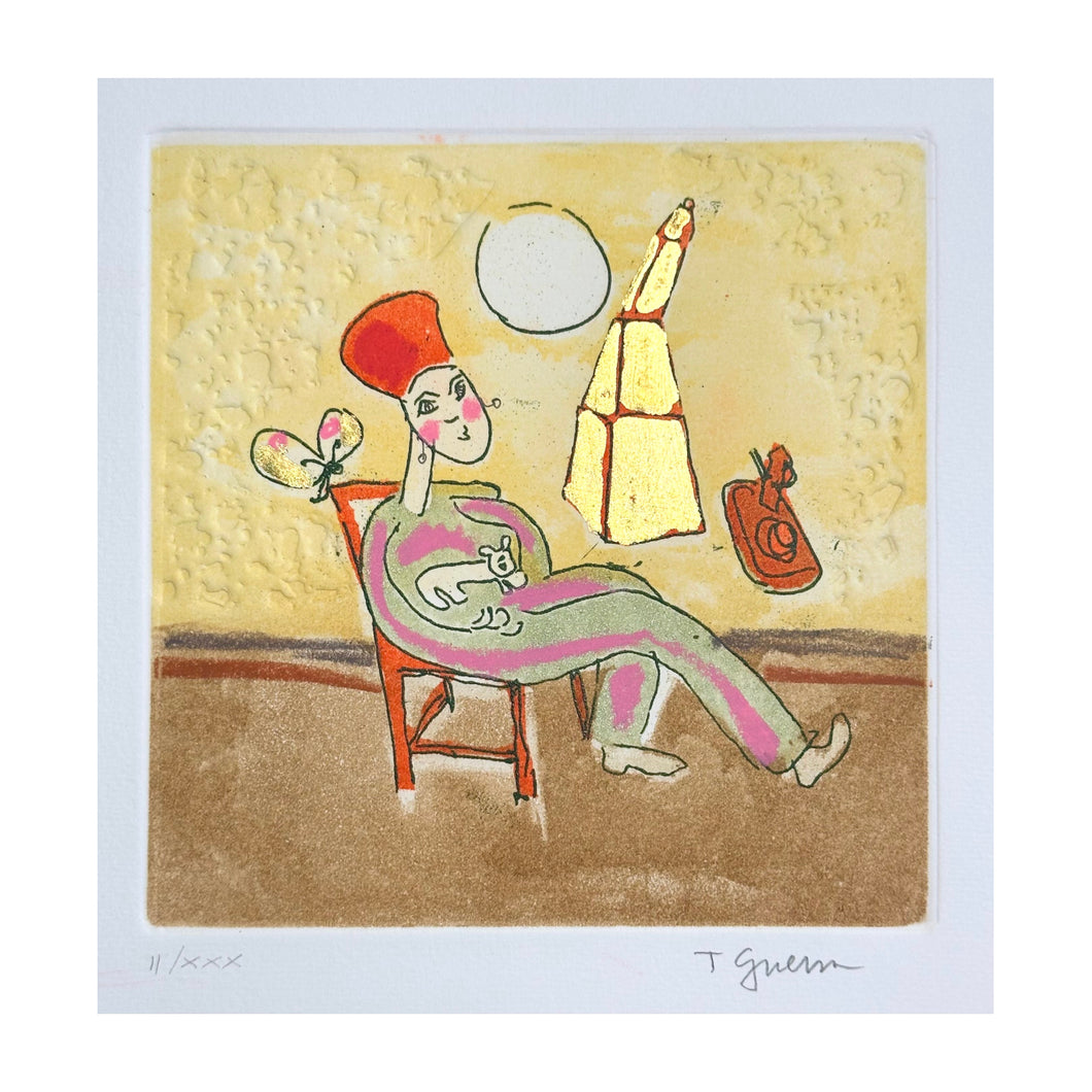 GUERRA TONINO, She stands still and the objects fly, 1990 ca.