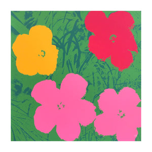 WARHOL ANDY, Flowers (Sunday B. Morning) green, 1967
