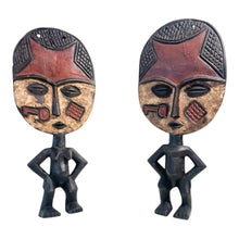 Carica l&#39;immagine nel visualizzatore di Gallery, ARTE POPOLARE DELL’AFRICA CENTRO-ORIENTALE, Coppia di figure maschile e femminile, fine XX - inizio XXI secolo
