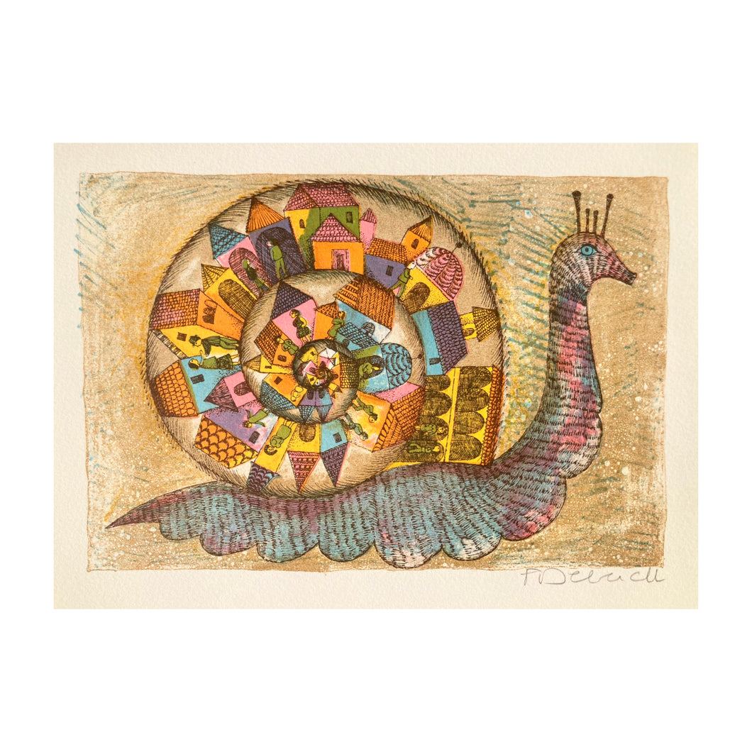 DEBERDT FRANÇOISE, Escargot, 1997