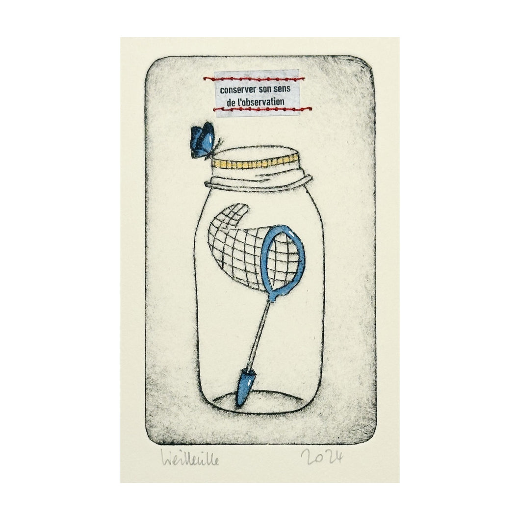 VIEILLEVILLE NATHALIE, Conserver son sens de l’observation, 2025