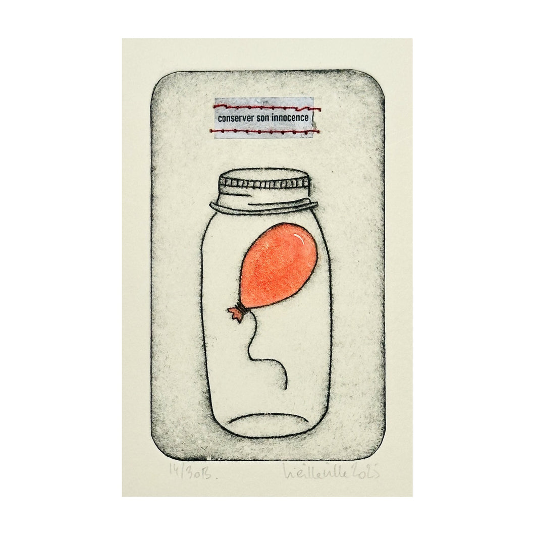 VIEILLEVILLE NATHALIE, Conserver son innocence, 2025