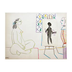 PICASSO PABLO, La peinture, 1954