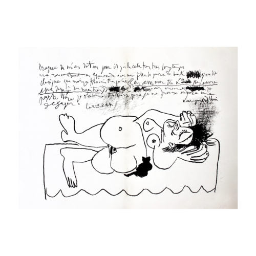 PICASSO PABLO , Hommage à Georges Braque, 1964
