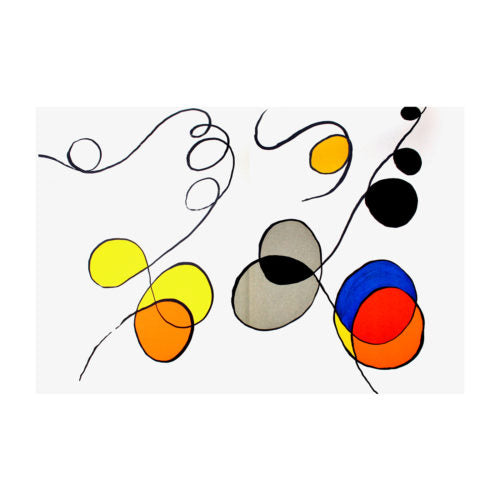 CALDER ALEXANDER, Trajectoire de abeilles, 1968