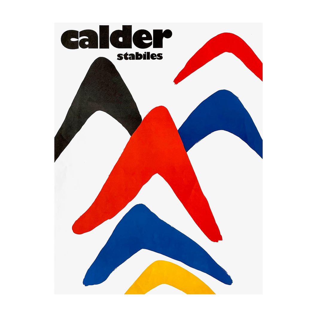 CALDER ALEXANDER, Stabiles, 1973
