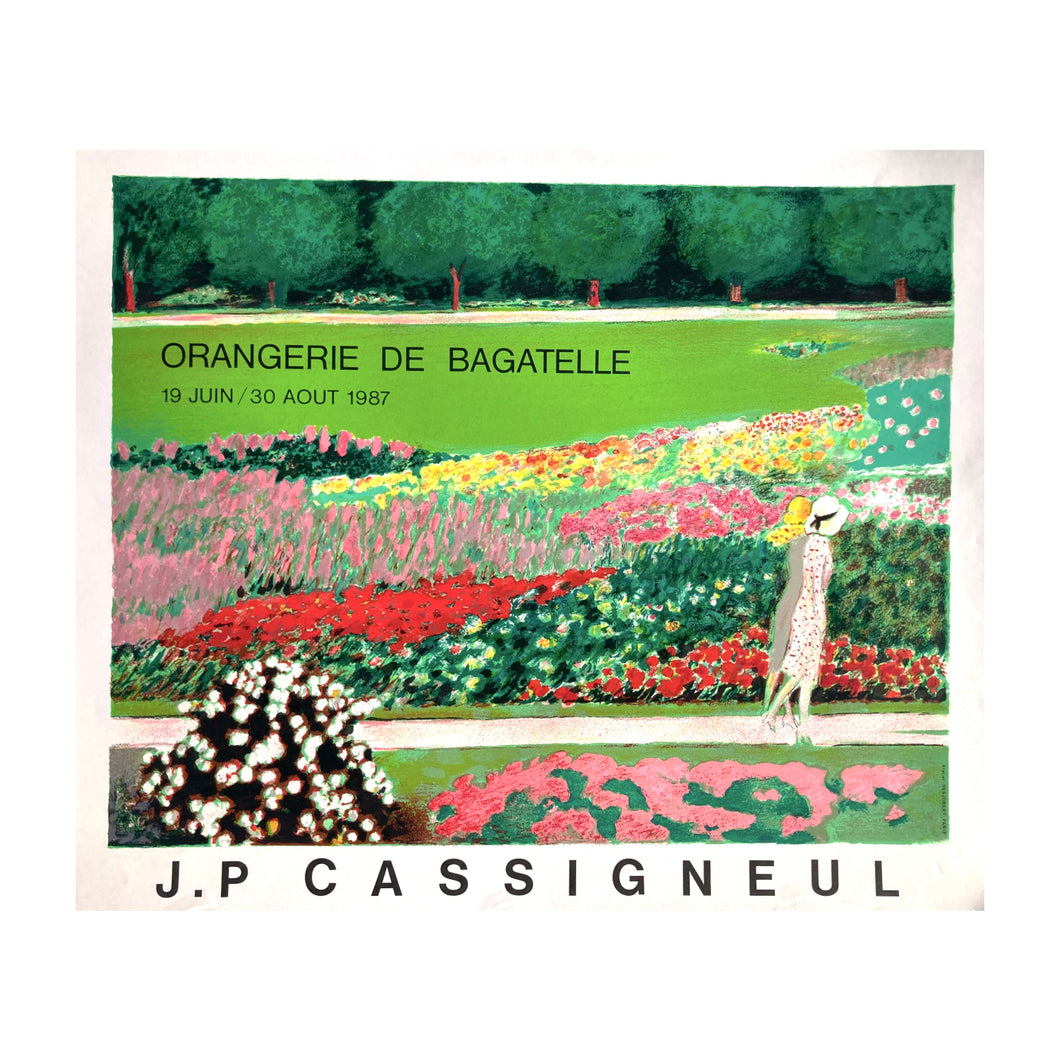 CASSIGNEUL JEAN-PIERRE, Orangerie de Bagatelle, 1987