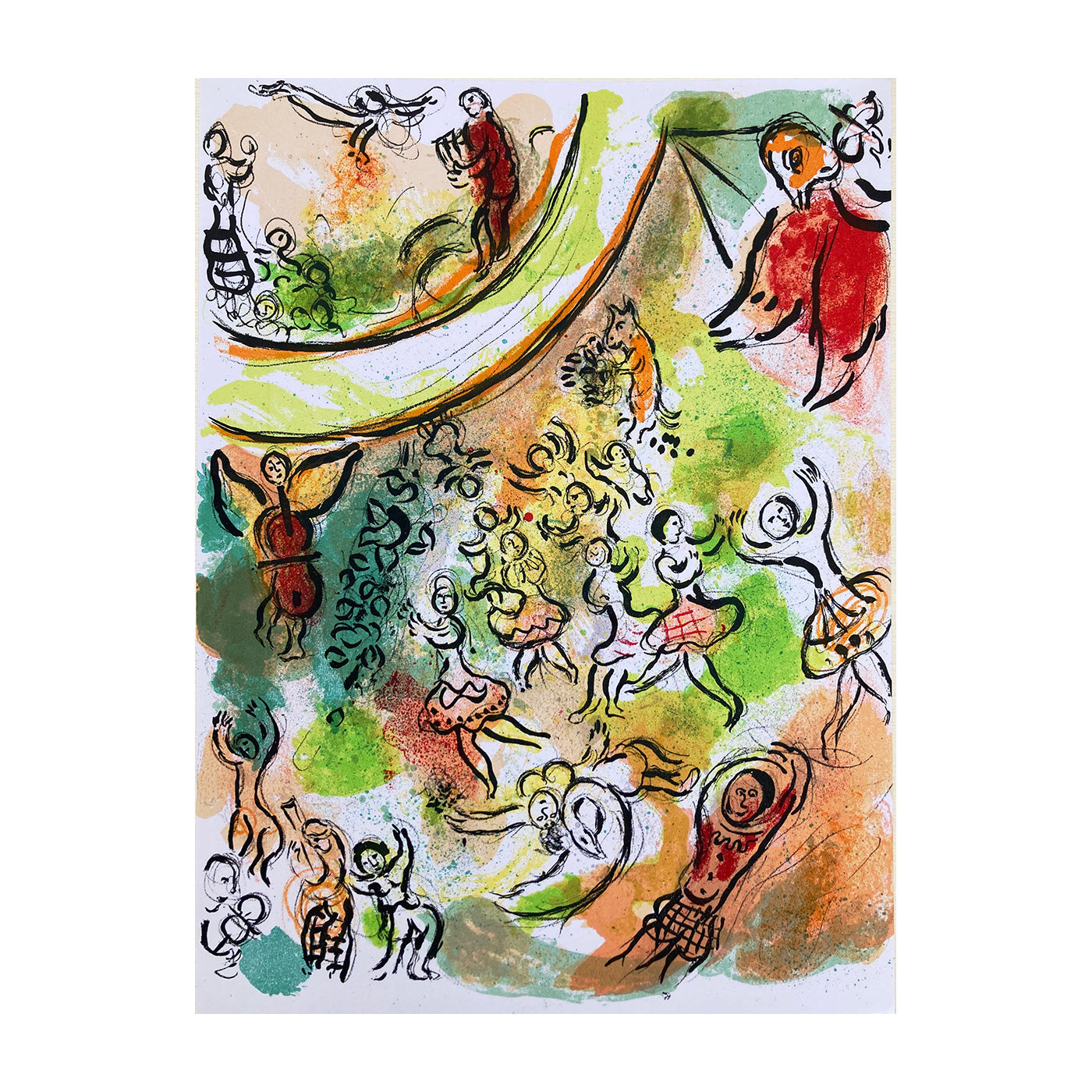 Marc Chagall、LA BELLE、海外版超希少レゾネ｜絵画/タペストリ
