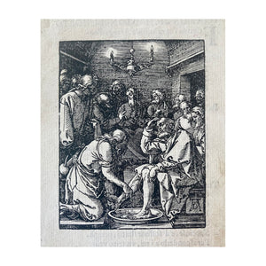 DÜRER ALBRECHT, Christ washes the feet of St. Peter, 1509-1510