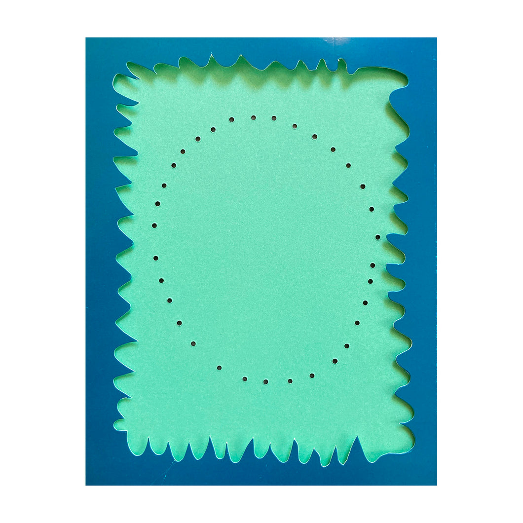 FONTANA LUCIO, Turquoise Theater, 1966