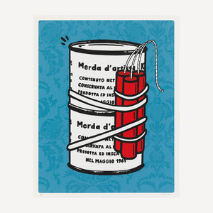 GEC (GIACOMO BISOTTO), Bomba di merda d’artista, 2015