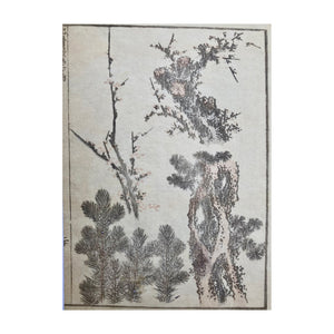 HOKUSAI KATSUSHIKA, Plum Branches, 1819