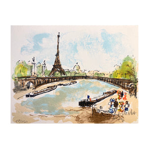 HUCHET URBAIN, La Tour Eiffel, 1985