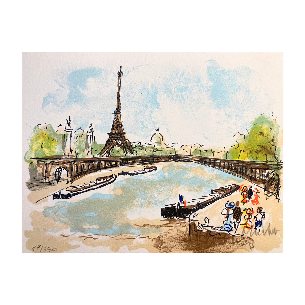 HUCHET URBAIN, La Tour Eiffel, 1985