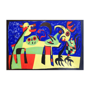 MIRÓ JOAN, Le chien aboyant à la lune, 1952