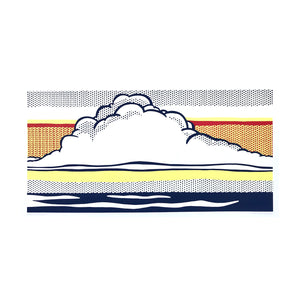 LICHTENSTEIN ROY, Cloud and Sea, 1989