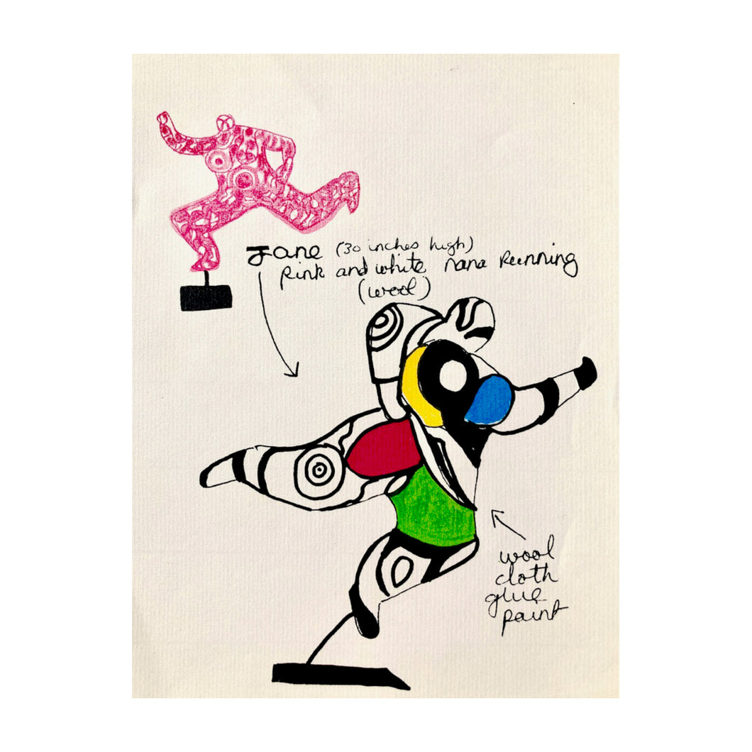 De SAINT PHALLE NIKI, Nana Jane, 1966