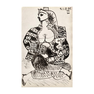 PICASSO PABLO, Carnet de la Californie tav. I, 1955