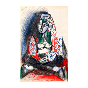 PICASSO PABLO, Carnet de la californie tav. XXI, 1955