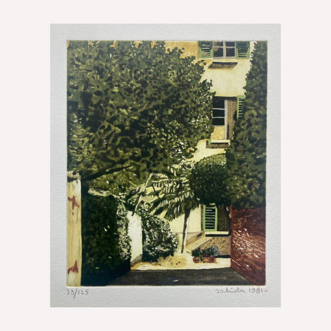SALIOLA ANTONIO, Nel cortile dove gioco, 1981